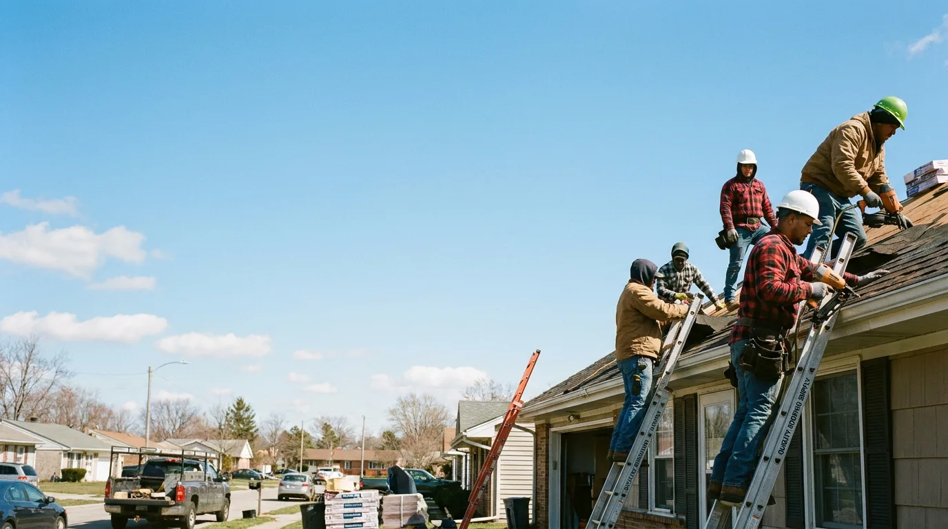 Roofing in Hettick, IL near me